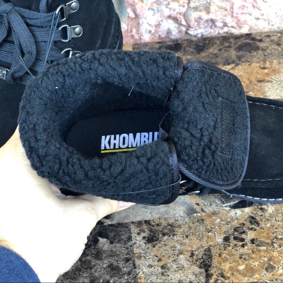 NEW Khombu Sasha Lace-Up Cold-Weather Moon boots - Picture 6 of 12